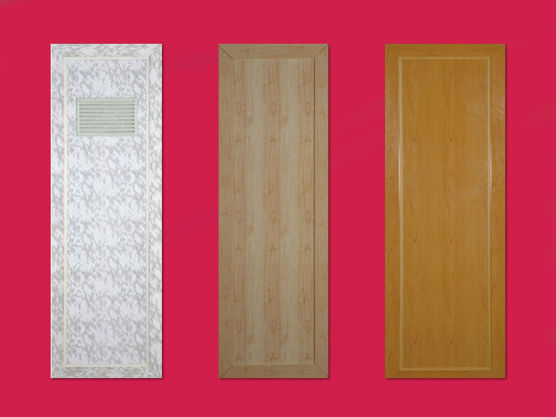 PVC Single Panel Doors